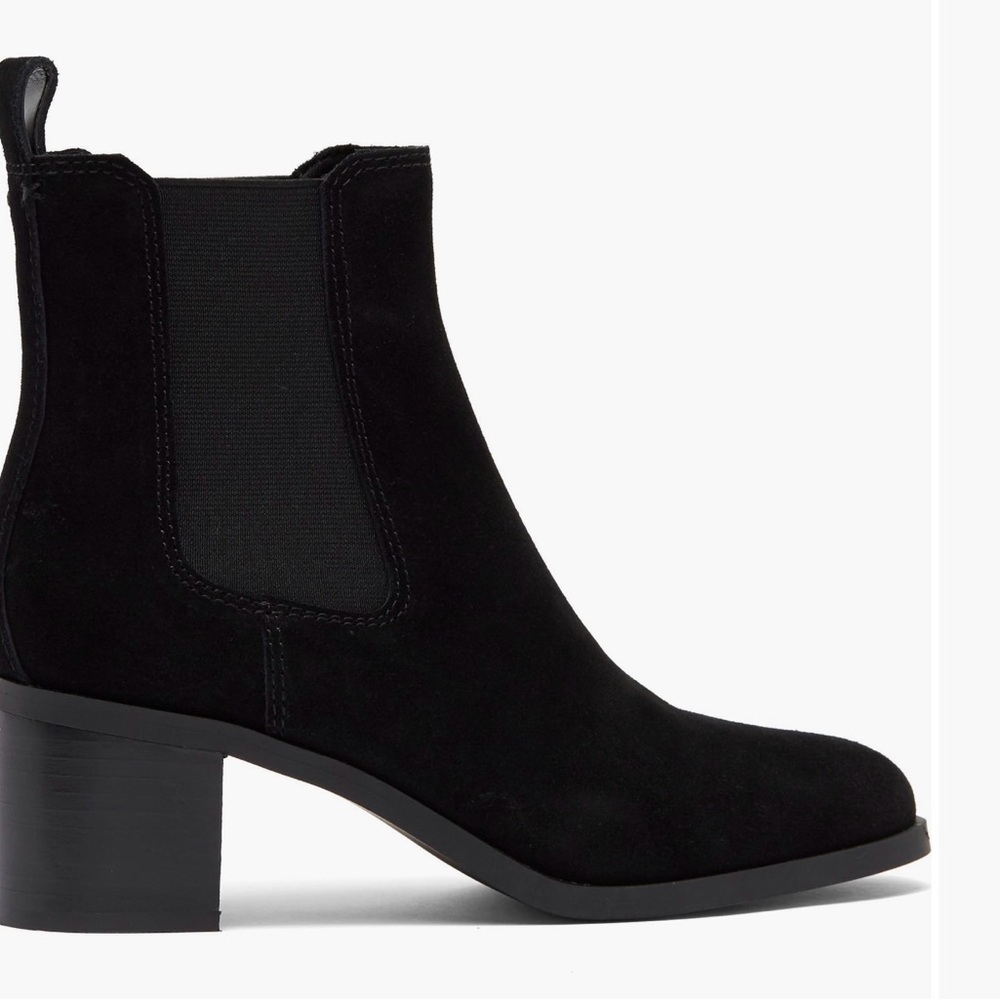 Women's Steve Madden Black Suede Ankle Boots